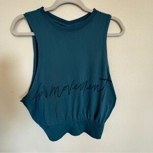 FP Movement Cropped Open Back Tank | XS/S